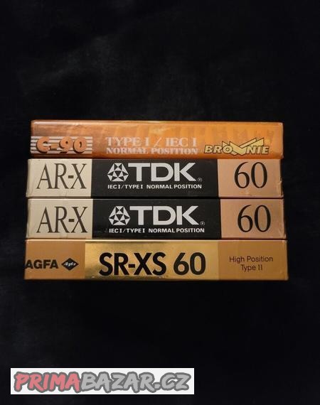 Nove MC kazety TDK, AGFA