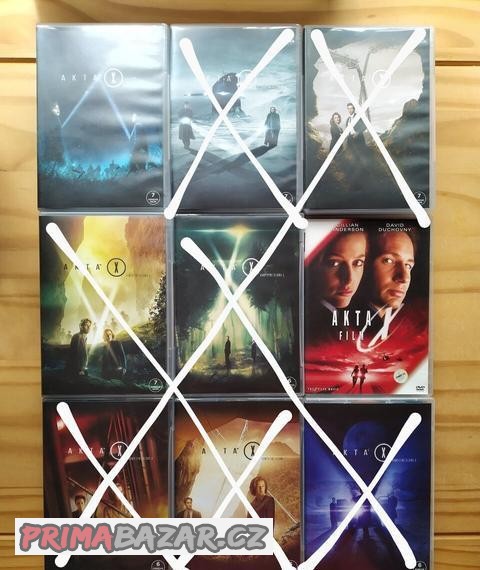 AKTA X - seriál a filmy na DVD