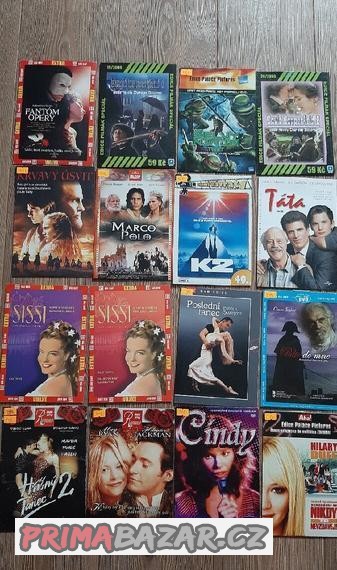 CD, DVD, filmy, hudba, mluvene slovo...