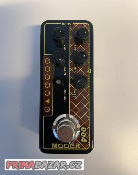 Efekt - simulace VOX AC 30 - MOOER 004 Day Tripper