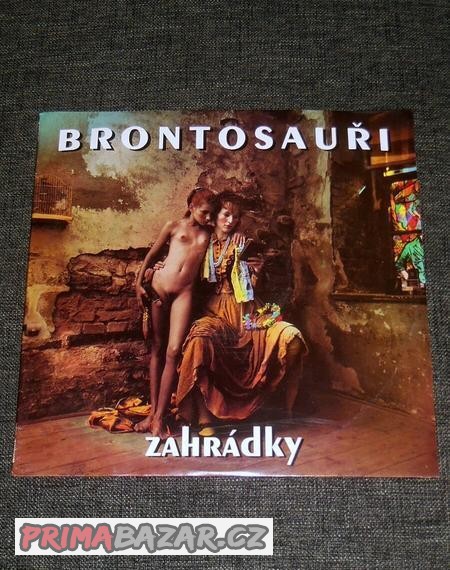 LP picture vinyl Brontosauři - Zahrádky (1994) NEHRANÁ