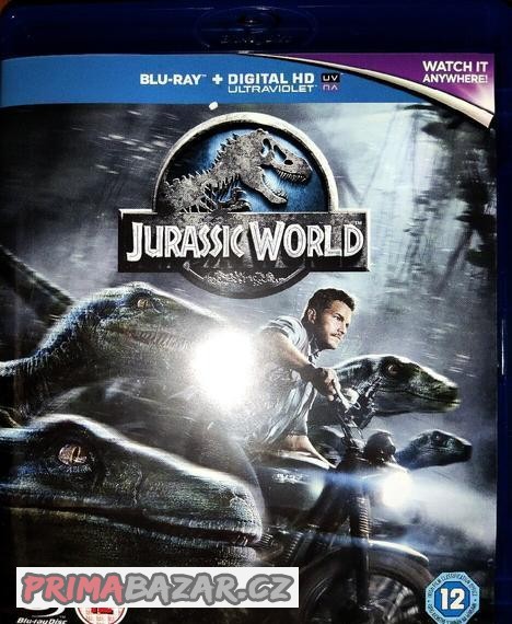 Jurský svět originální Blu-Ray jako NOVÝ NEHRANÝ