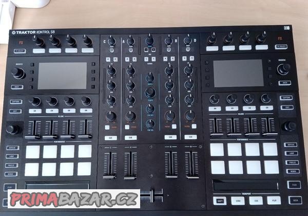 Traktor S8 NI kontroler + decksaver