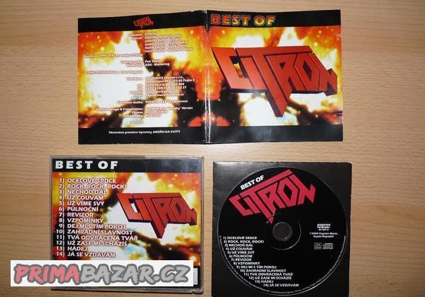 prodám CD CITRON-Best Of 1999 Popron RARITA
