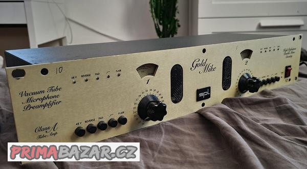 SPL GoldMike 9844 (lampový předzesilovač, preamp)