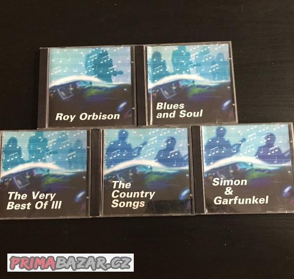 5 CD ÖMV: Roy Orbison, Simon & Garfunkel, country.