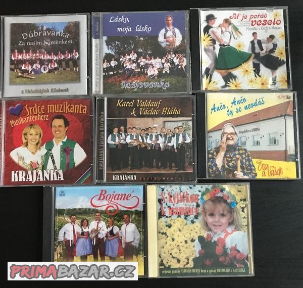 CD - lidová hudba.