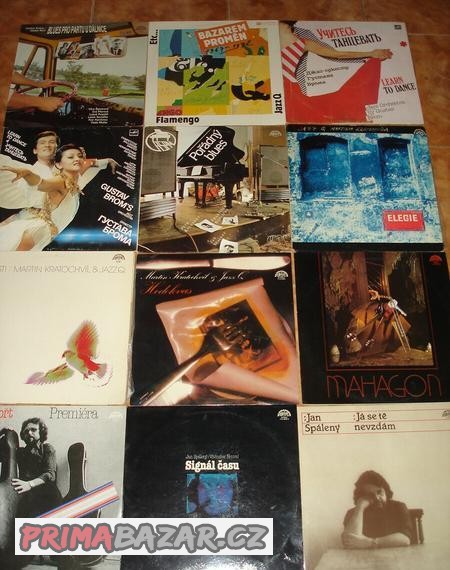 prodám československé LP jazz,swing,blues gramodesky