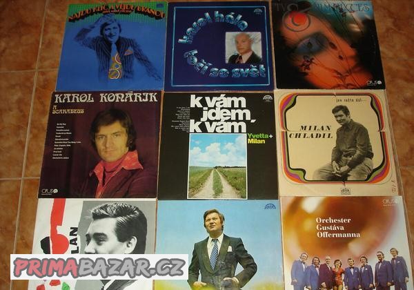 prodám gramodesky čs.interpretú léta 1960/70