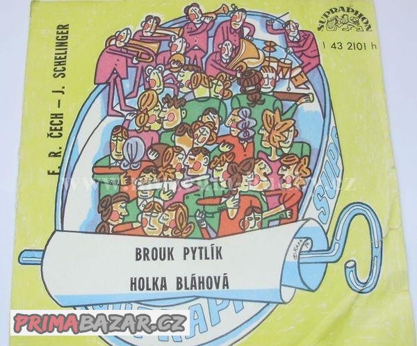 LP deska vinyl pohádka 