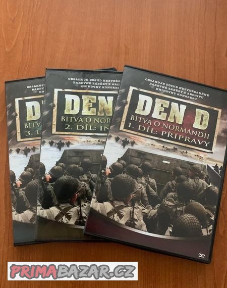 DVD Den D bitva o Normandii
