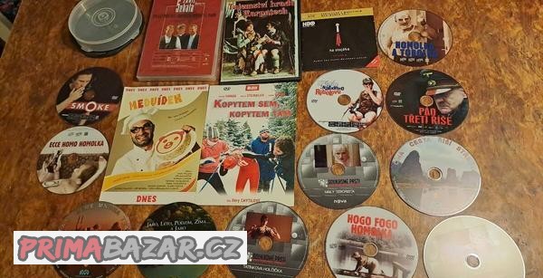 DVD - 17 českých a zahraničních filmů