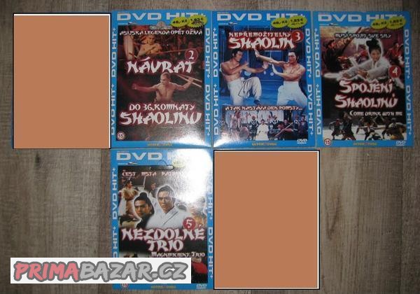 DVD kungfu a jiné