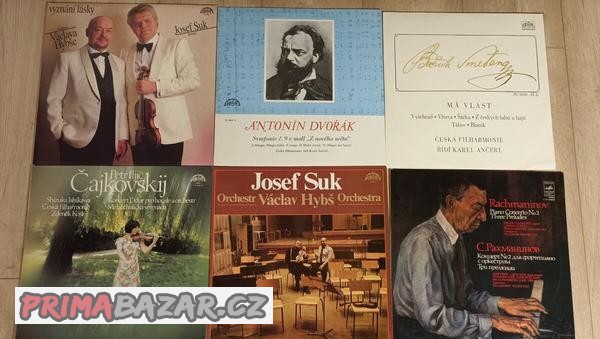 Gramofonové desky-vážná hudba