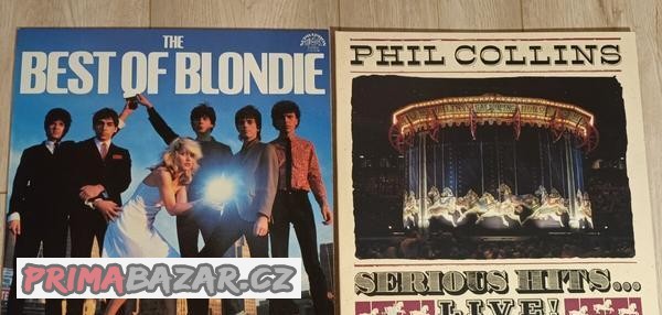 Gramofonové desky-Blondie, Phil Collins