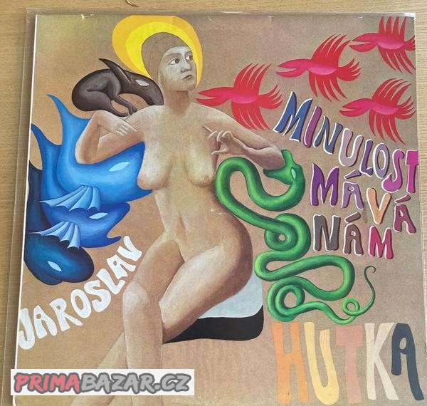 Jaroslav Hutka Minulosť mává nám vinyl exil top stav