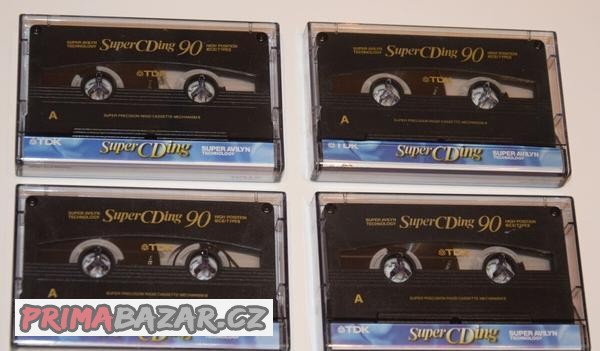 kazeta TDK SuperAvilyn Super CD 90min., typ II, chrom