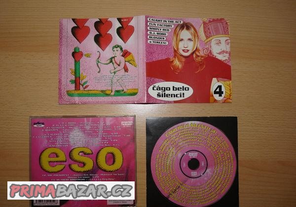 prodám CD ČÁGO BELO ŠÍLENCI vol.4 Popron Music 1995 RARITA