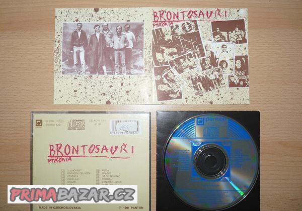 prodám CD BRONTOSAUŘI-Ptáčata 1987/91 Panton (1st CD PRESS)