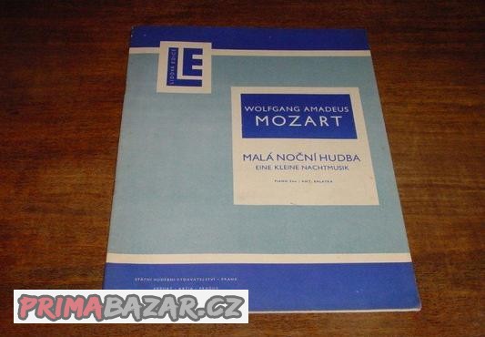 Retro noty pro klavír a housle