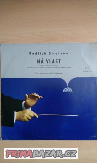 LP Bedřich Smetana Má vlast Supraphon 1974