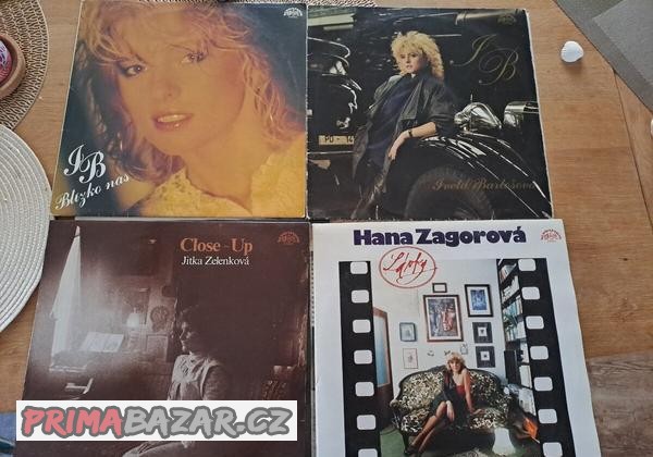 8x lp - Bartosova, Korn, Michal David, Nagy, Zagorová