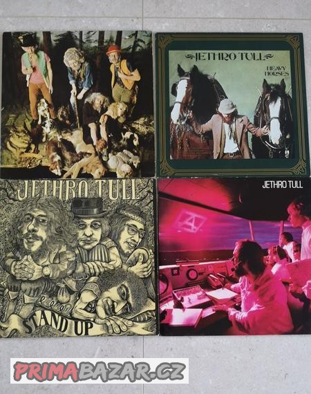 LP DESKY - JETHRO TULL  převážně původní JAPAN,UK,US press