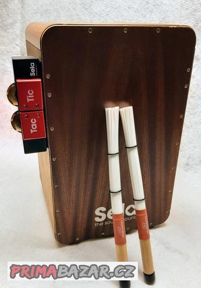 Elektroakustický Cajon SELA - SET
