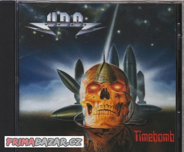 CD U.D.O. - TIMEBOMB 1991 JAPAN 1. PRESS