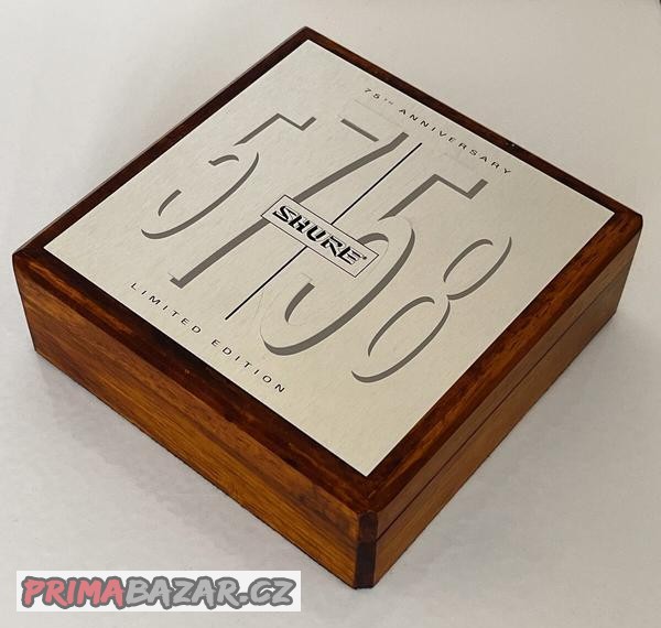 Shure L.E. wood-box