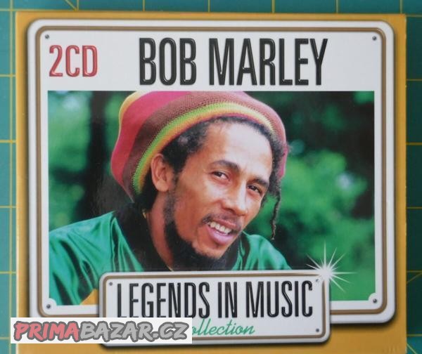 Prodám nové 2 CD  Bob Marley  - Legends in Music
