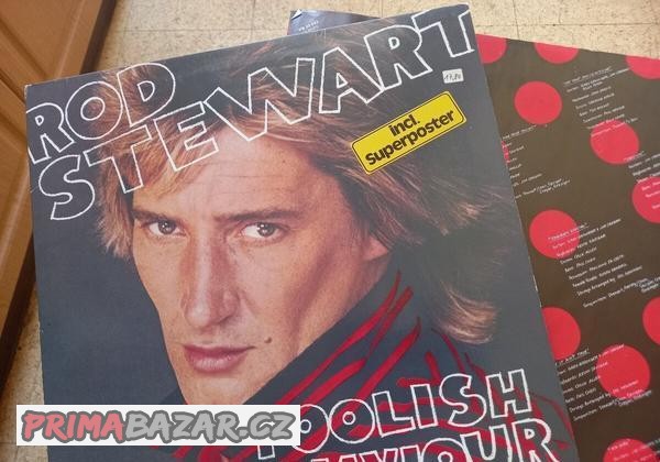 Rod Stewart – Foolish Behaviour (LP) + texty