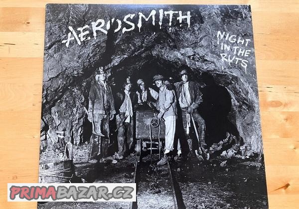 Lp - Aerosmith - Night in The Ruts - pres USA 1984