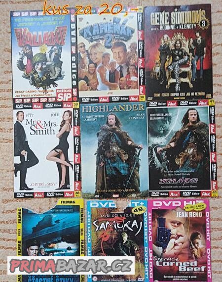 Různé originální DVD,CD