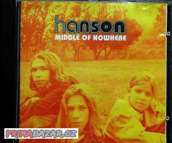 Cd HANSON - MIDDLE OF NOWHERE   - v říjnu balíkovna 39 Kč