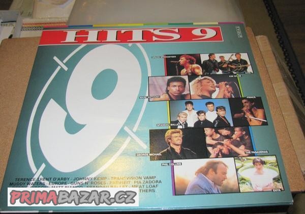 LP - HITS 9 / 2 LP...CBS RECORDS - 1988