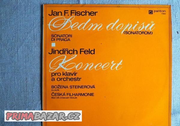 LP Jan F. Fischer Sedm dopisů, J. Feld Koncert pro klavír
