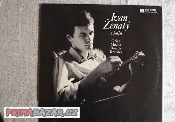 LP Ivan Ženatý violin - Grieg, Mácha, Bartók, Kreisler