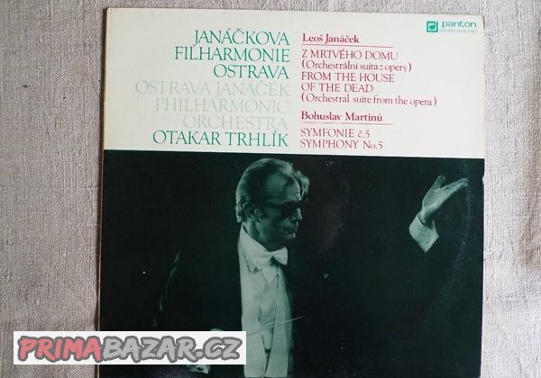 LP Janáčkova filharmonie Ostrava Janáček, Martinů