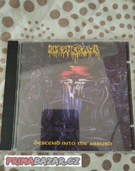 CD FLESHCRAWL-DESCEND INTO THE ABSURD