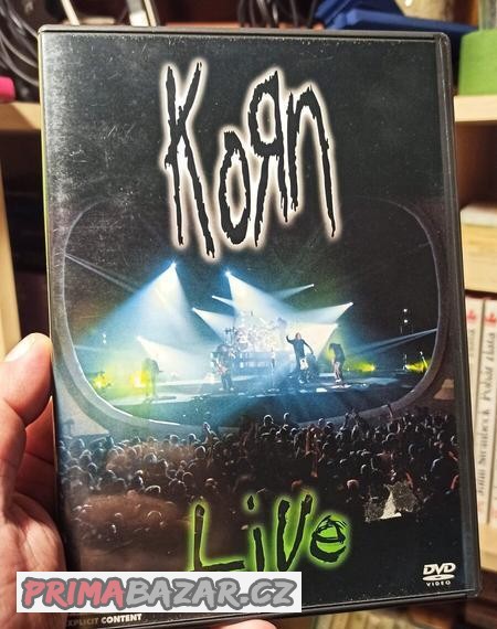 2x DVD - KOЯN - LIVE (2 SPECIAL EDITION DISC) - nesehnatelné