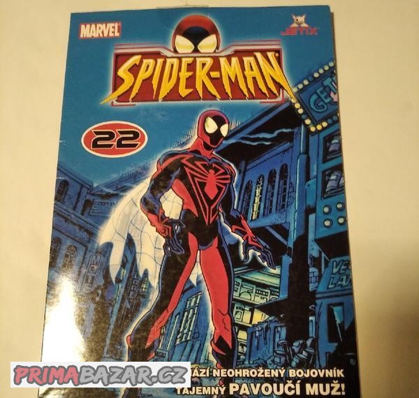 DVD animovaný spider-man