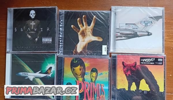 Různá CD mix rock,punk,,EBM,pop ,cena 100-200,-/ks