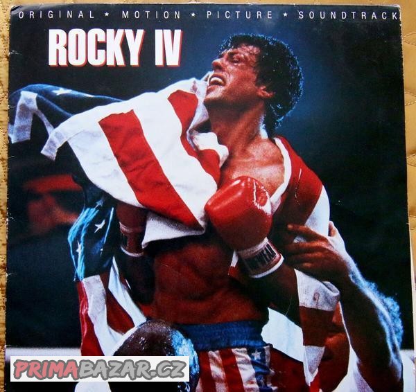 LP deska - soundtrack - Rocky IV