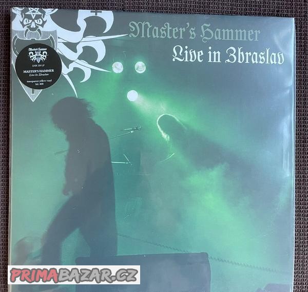 Master's Hammer Live in Zbraslav žltý vinyl nový