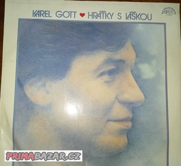 LP deska- Karel Gott- Hrátky s láskou