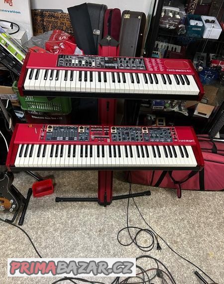 Nord Stage 2 73, Yamaha MODX 88 a Kawai ES920