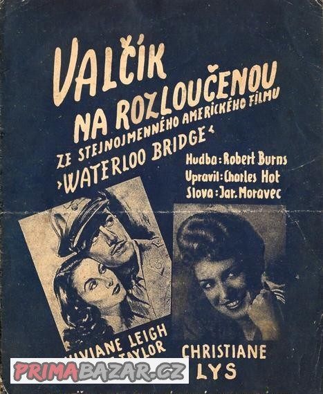 Noty  Valčík na rozloučenou – 1947