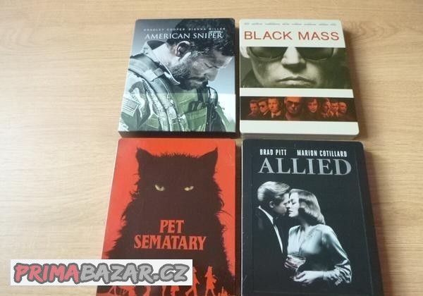 5x STEELBOOK BLU-RAY s paradnimi filmy CZ DABING