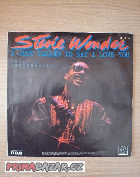 STEVIE WONDER – I Just Called To Say I Love You (SP 7“)